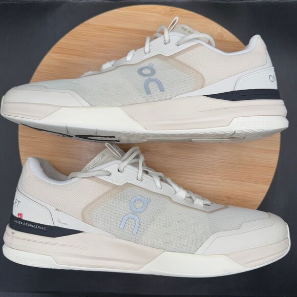 On Cloud The Roger Advantage Pro Mens Tennis Shoes Men’s Sz 13 Cream/Black main image 10